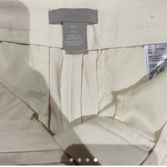 H&M white pants - Picture 3 of 4